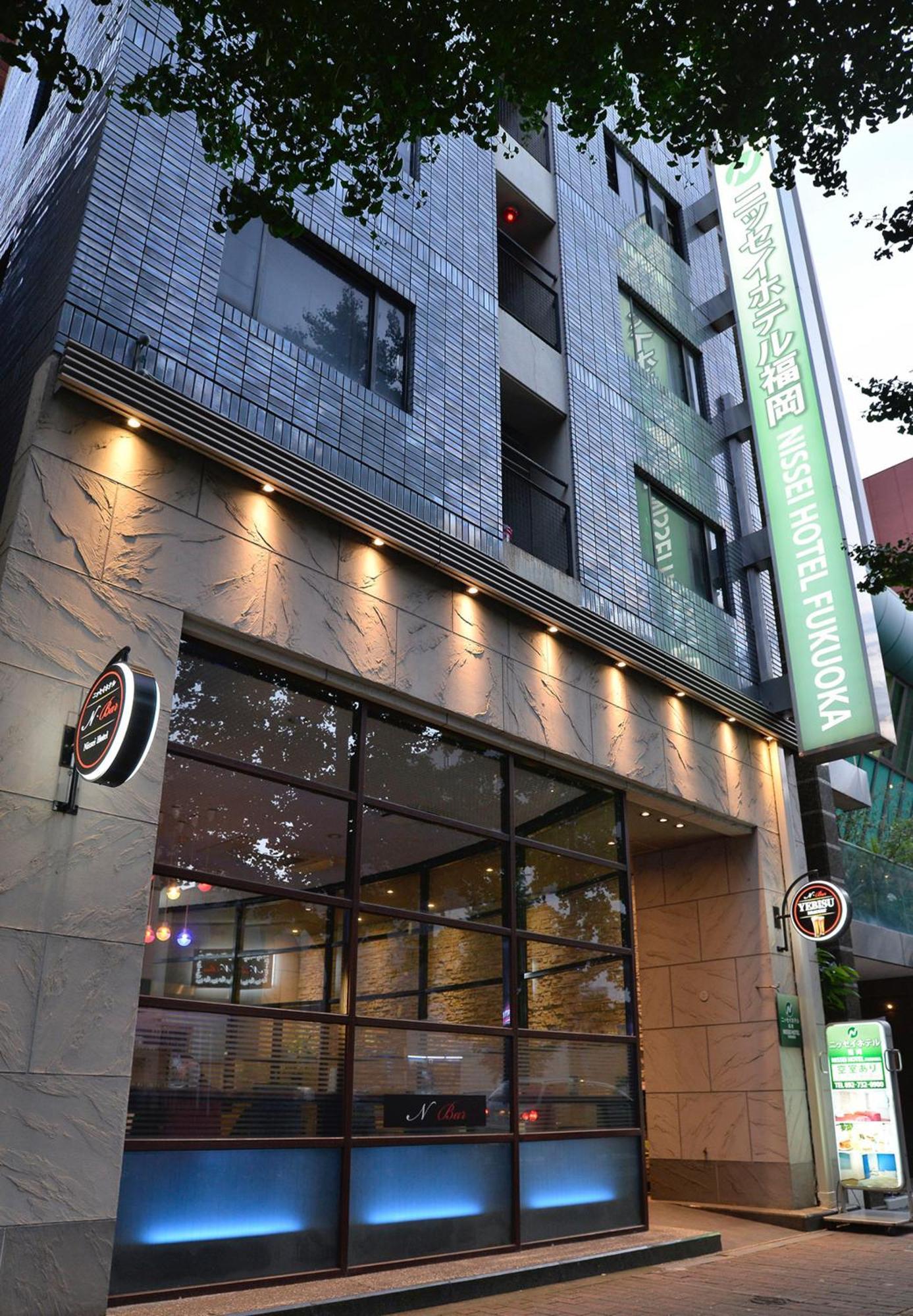 Nissei Hotel Fukuoka Фукуока Екстер'єр фото